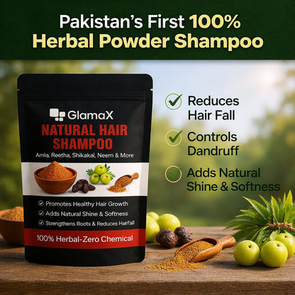 Natural Hair Shampoo –  Best For Hairfall, Dandruff & Dull Hair - Only Natural Zero Chemical Shampoo