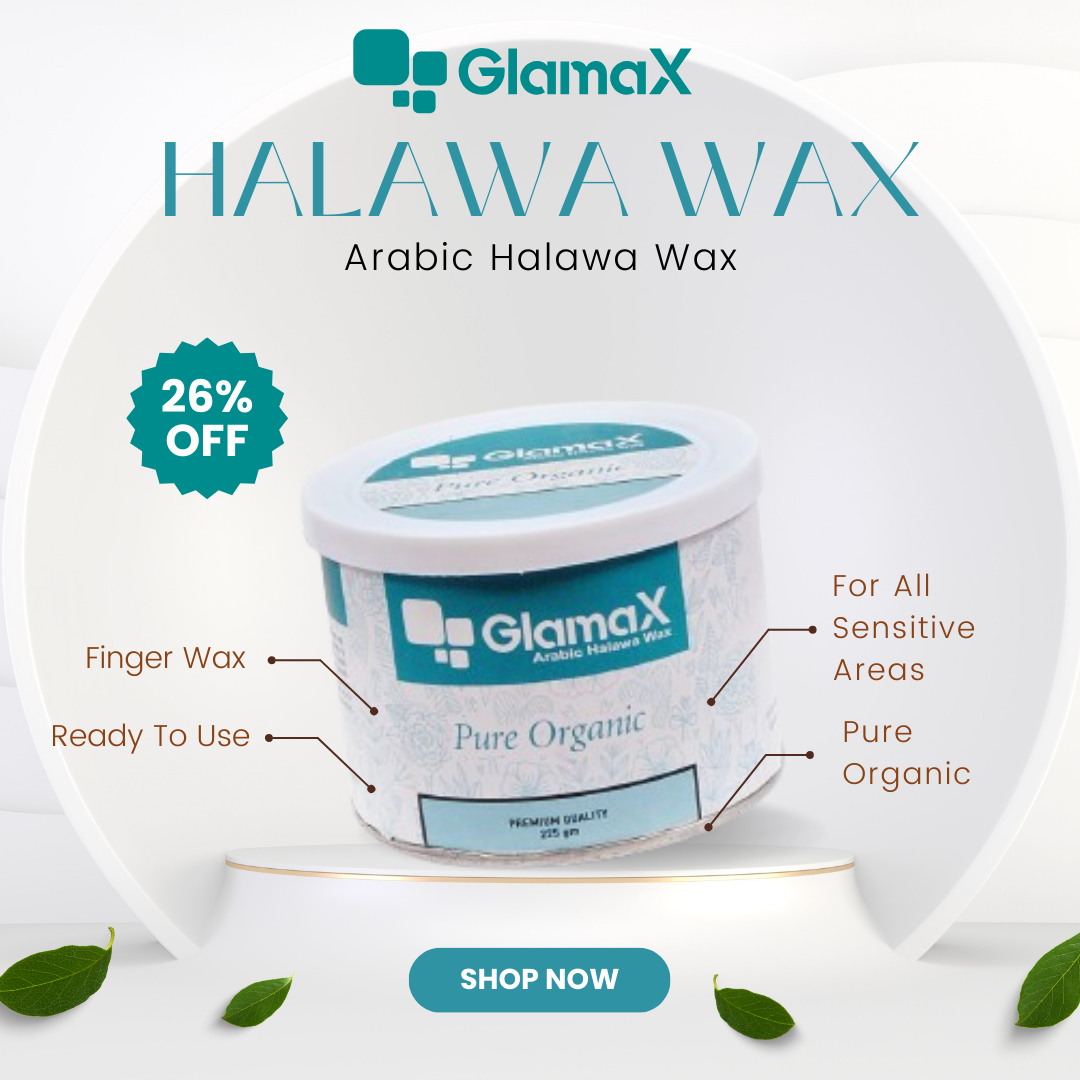 Glamax Halawa Wax - Pure Organic Halawa Wax - Ready to Use Wax